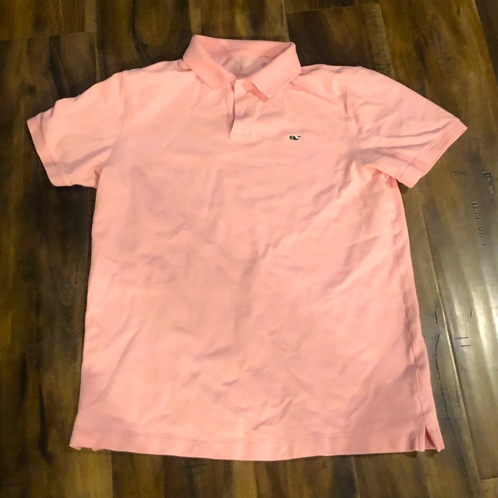 Vineyard Vines Pink Polo